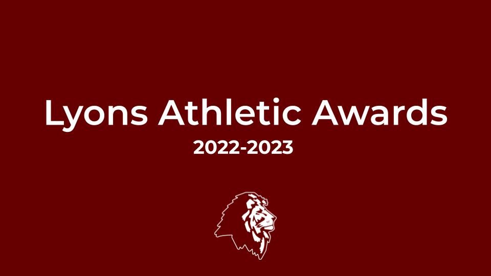  athletic awards slideshow graphic